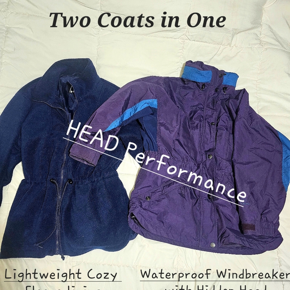 Vintage mint HEAD winter coat